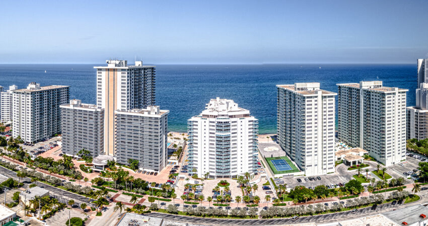 Buildings along Florida Coast