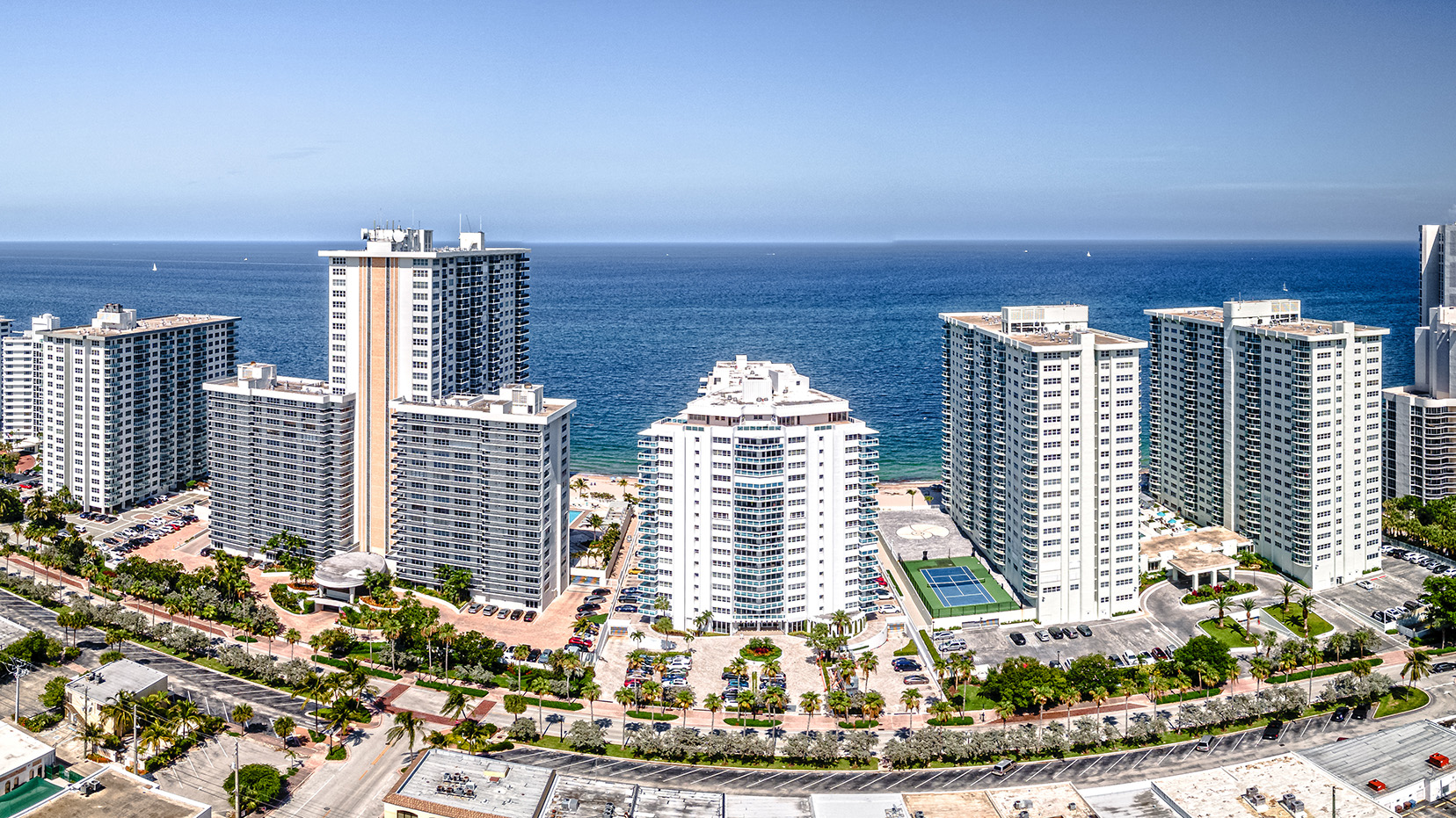 Buildings along Florida Coast