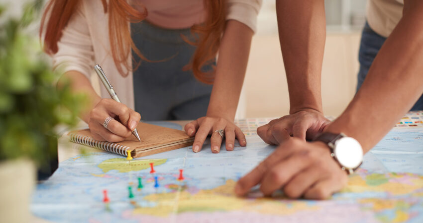 Couple planning move